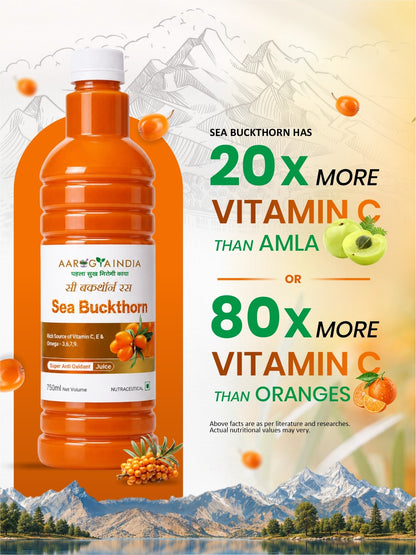 Sea Buckthorn Herbal Juice 750ML