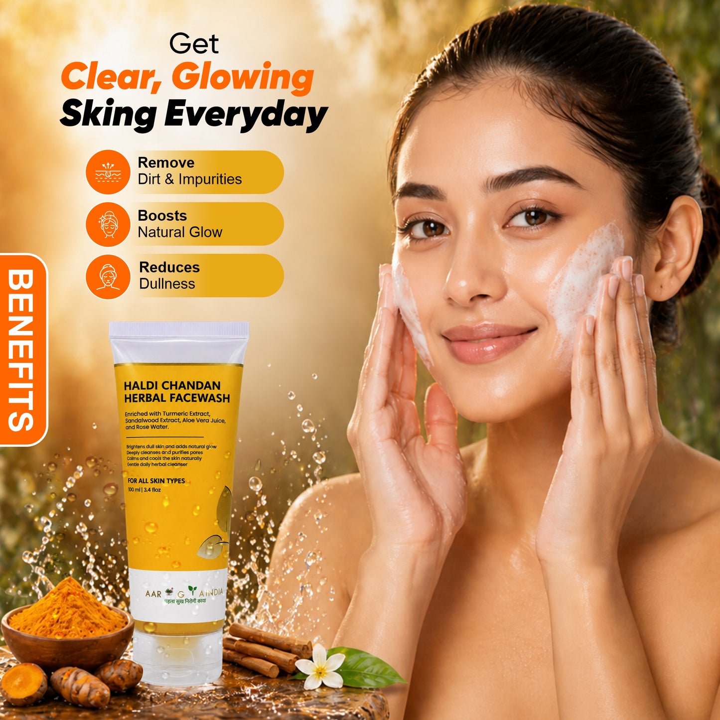 Haldi Chandan Face Wash