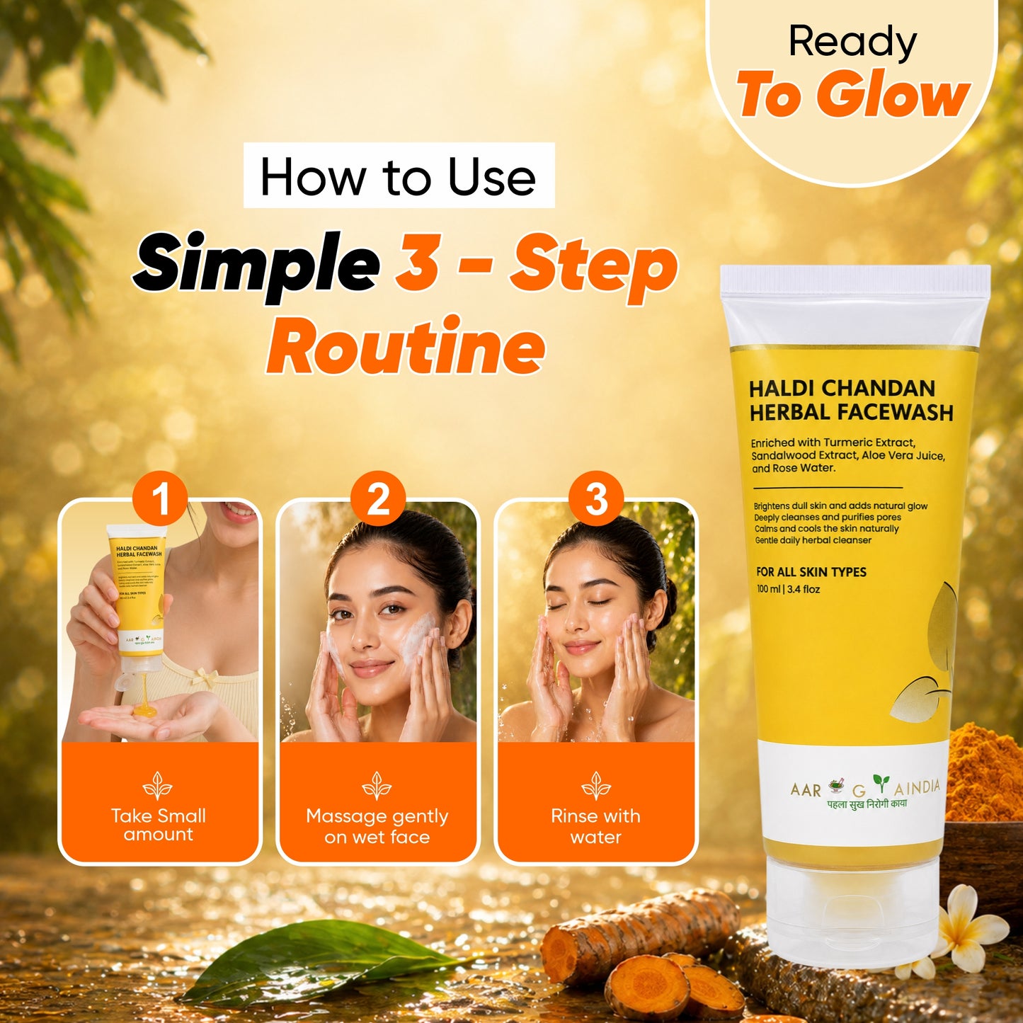 Haldi Chandan Face Wash